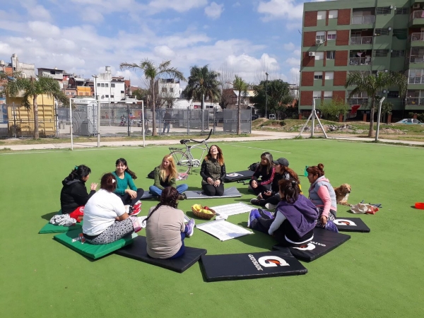 Taller “Hábitos saludables” en la Fundación Valores y Deportes del Club Marangoni